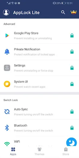 AppLock Lite سکرین شاٹس