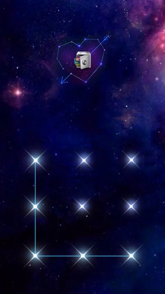 AppLock Theme Galaxy Screenshots