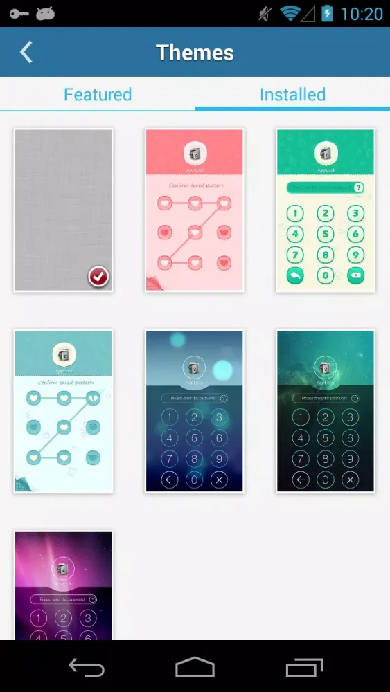 Zrzuty ekranu AppLock Theme Hill