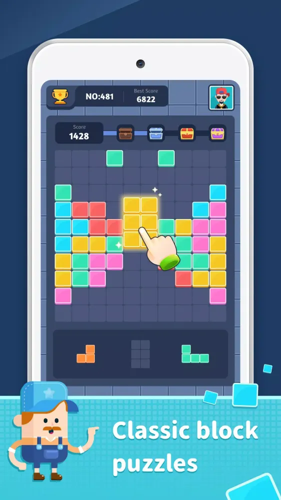 Скриншоты Block puzzle