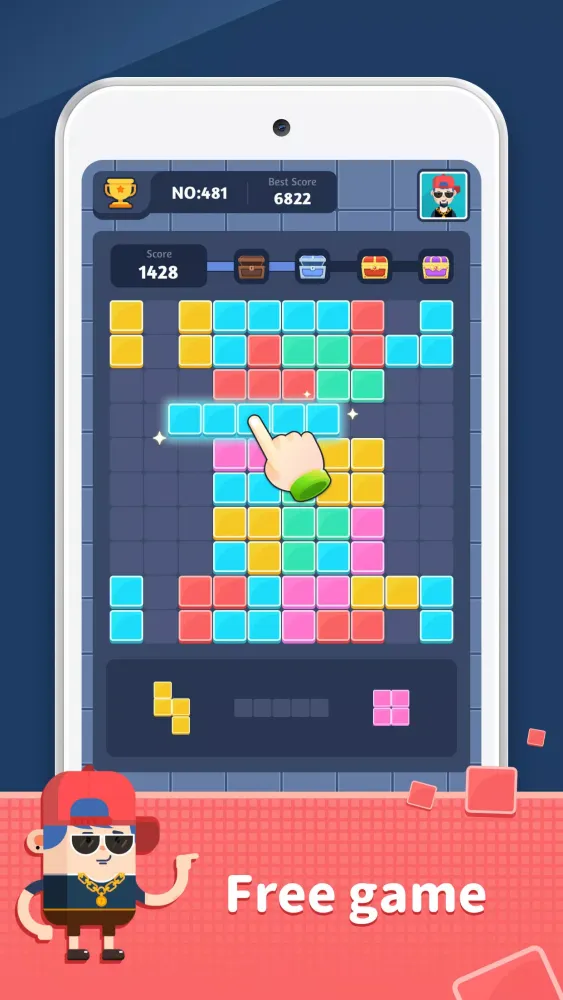 Скриншоты Block puzzle