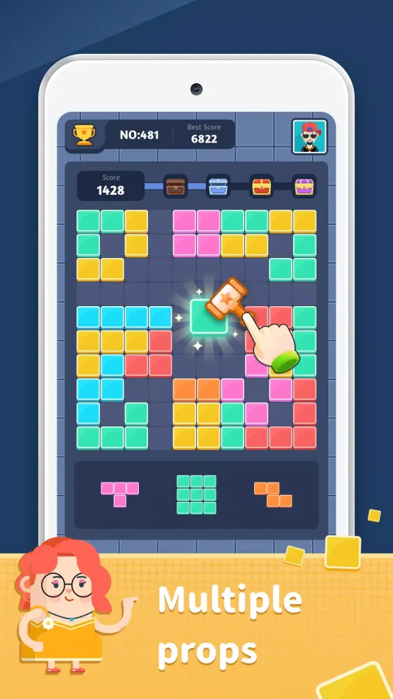 Скриншоты Block puzzle