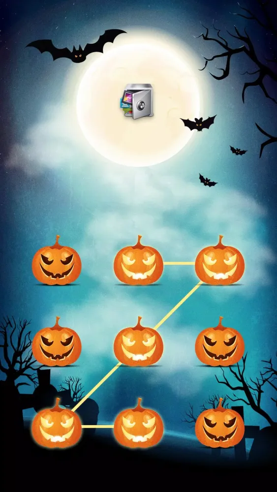 AppLock Theme Happy Halloween Screenshots
