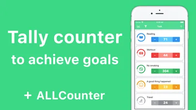 Zrzuty ekranu ALLCounter: Tally Counter&ToDo