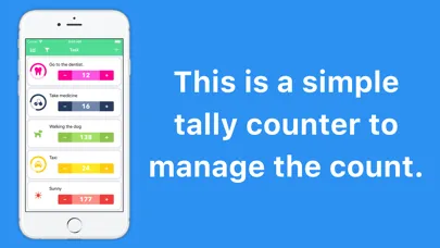 Zrzuty ekranu ALLCounter: Tally Counter&ToDo