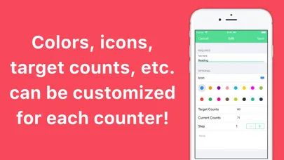 Zrzuty ekranu ALLCounter: Tally Counter&ToDo