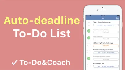 To-Do&Coach  task list manager স্ক্রিনশট