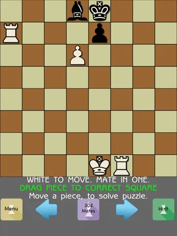 202 Chess Mate In ONE - 101 Chess Puzzles FREE iPad  স্ক্রিনশট