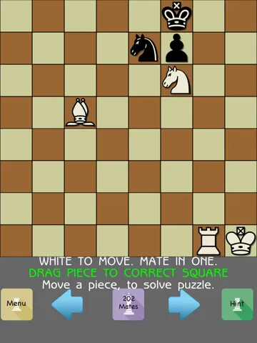 202 Chess Mate In ONE - 101 Chess Puzzles FREE iPad  স্ক্রিনশট