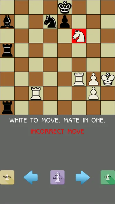 202 Chess Mate In ONE - 101 Chess Puzzles FREE স্ক্রিনশট