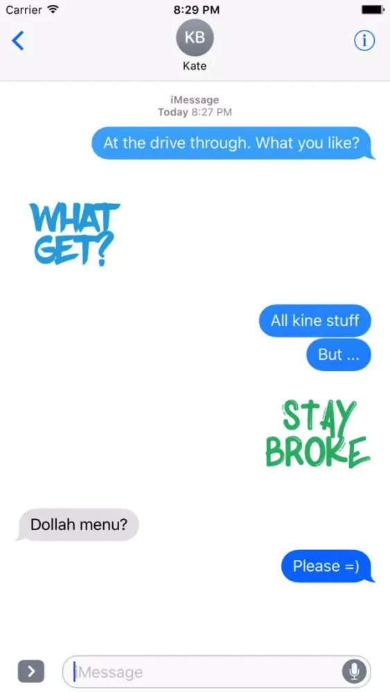 Hawaii Slang Sticker Pack 5应用截图