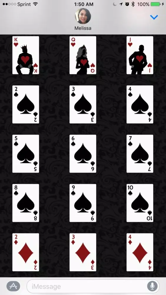Playing Cards: Black Spades Deck 1應用截圖