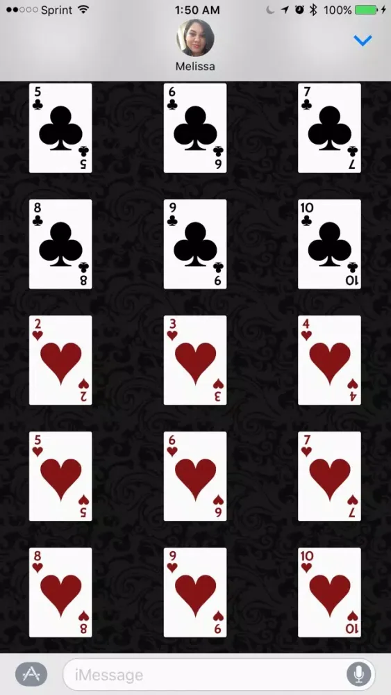 Playing Cards: Black Spades Deck 1應用截圖