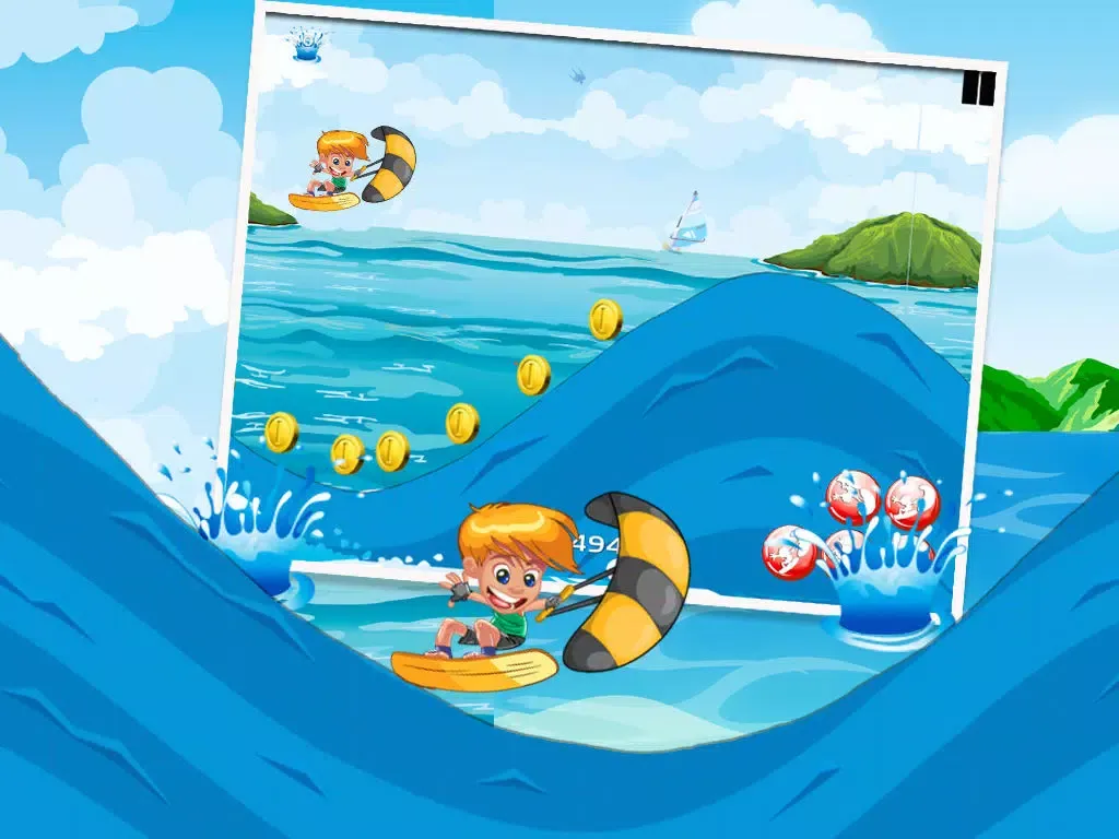 Cool Sonic Kite Surfer-Top Free High Flying Boards Extreme iPad  Screenshots