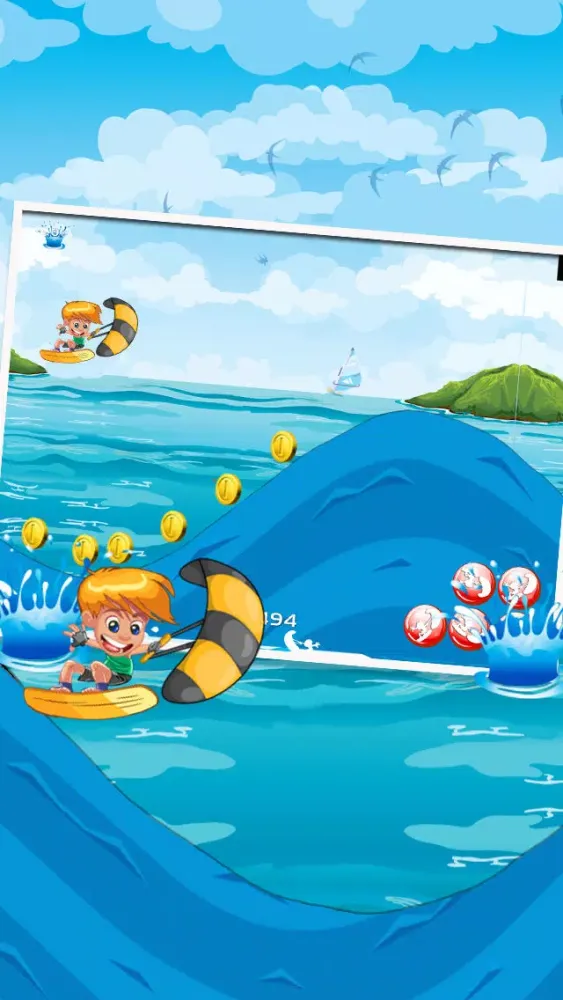 Cool Sonic Kite Surfer-Top Free High Flying Boards Extreme Screenshots