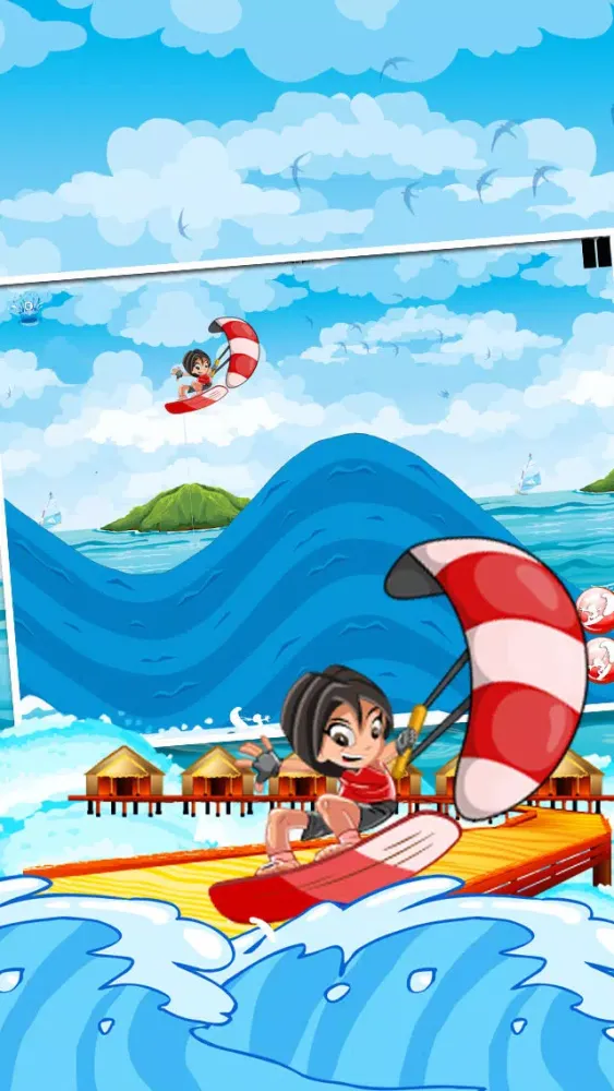 Cool Sonic Kite Surfer-Top Free High Flying Boards Extreme Screenshots