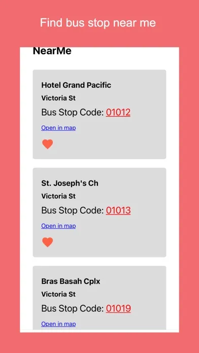 Singapore Bus Arrival سکرین شاٹس