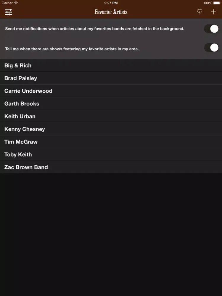 Heartland Headlines - Country Music News, New Music Releases, and Concert Tickets iPad  سکرین شاٹس