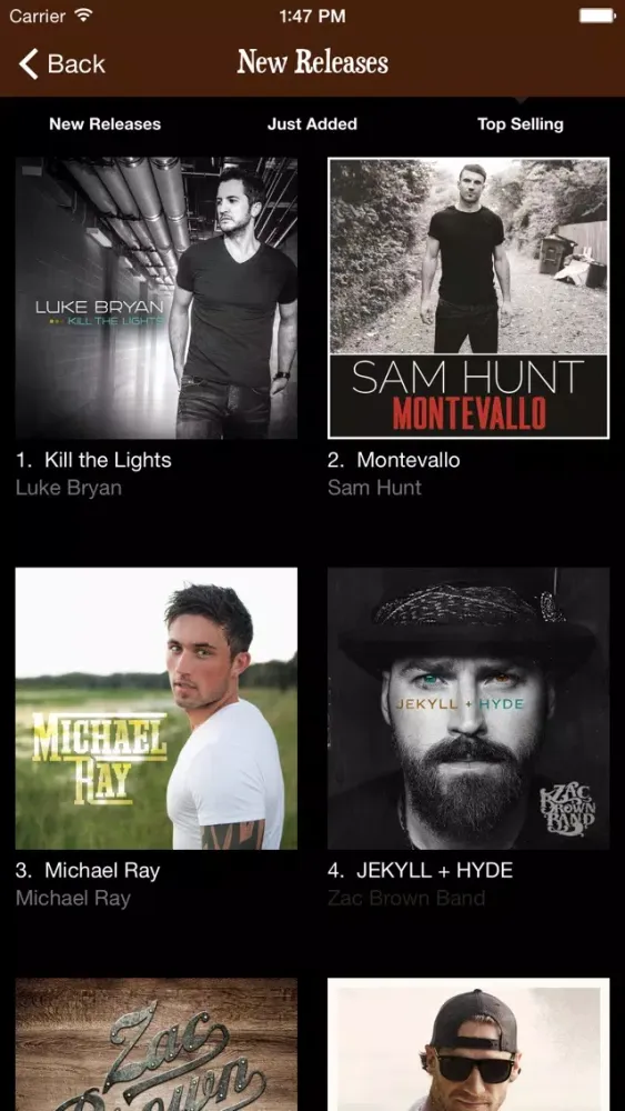 Heartland Headlines - Country Music News, New Music Releases, and Concert Tickets سکرین شاٹس