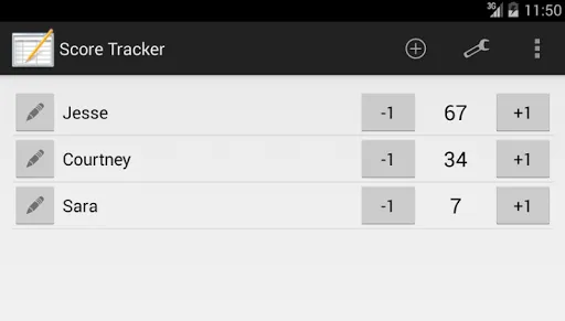 تصاویر ScoreTracker DC