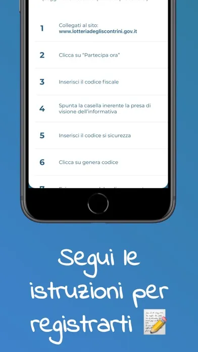 Capturas de pantalla de Lotteria Scontrini App