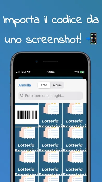 Capturas de pantalla de Lotteria Scontrini App