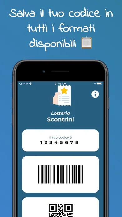 Capturas de pantalla de Lotteria Scontrini App