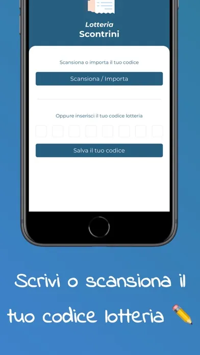 Capturas de pantalla de Lotteria Scontrini App