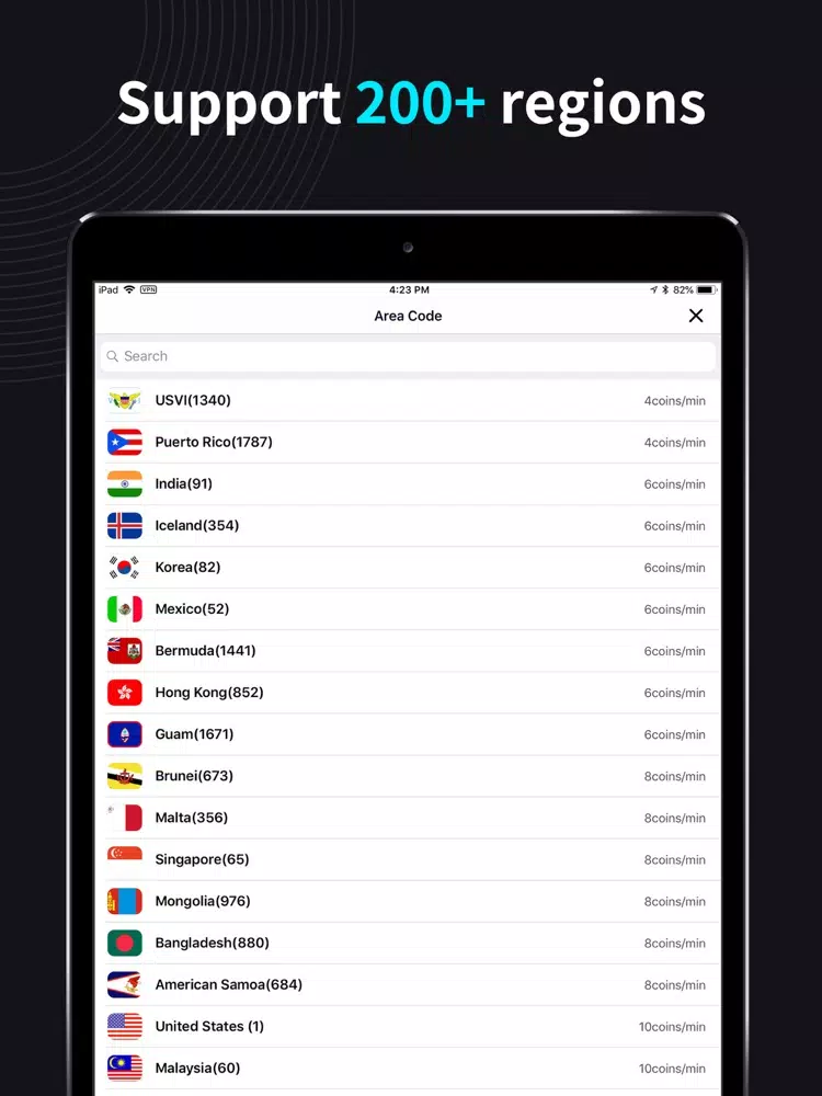 صور 2Num: Private 2nd Phone Number iPad 