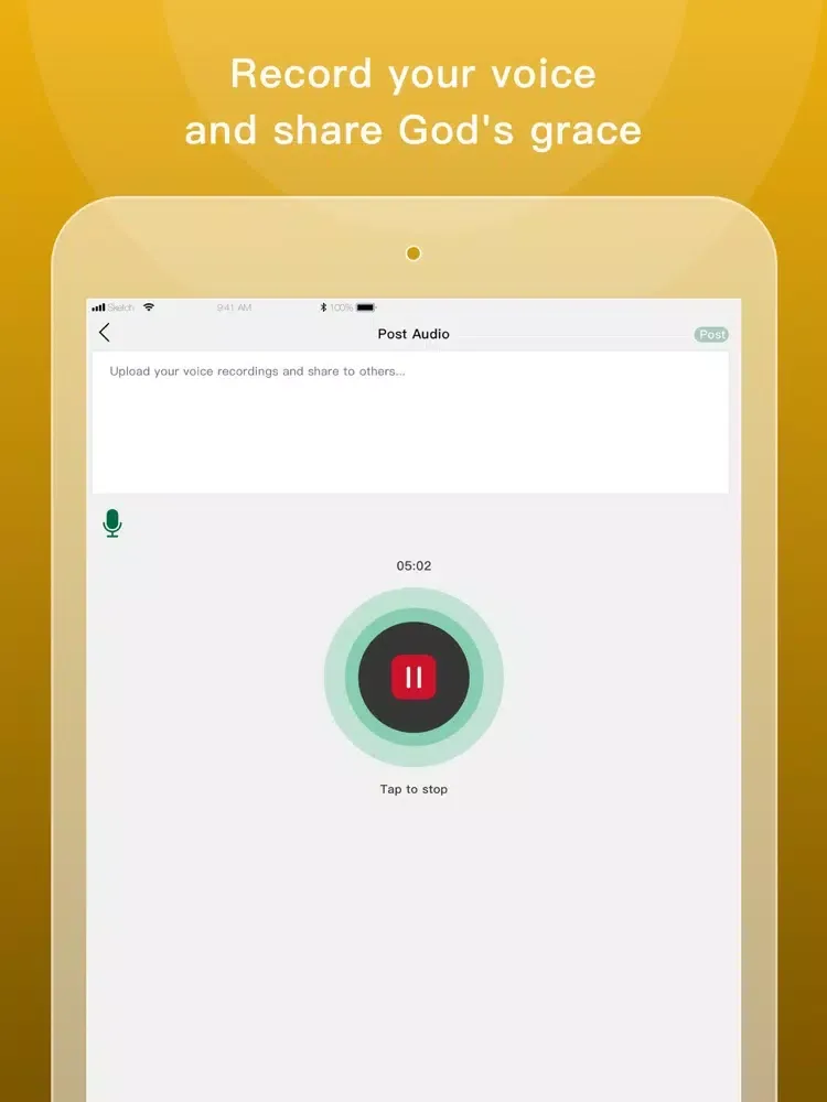 Holy Audio - Sermon, Prayers iPad  سکرین شاٹس