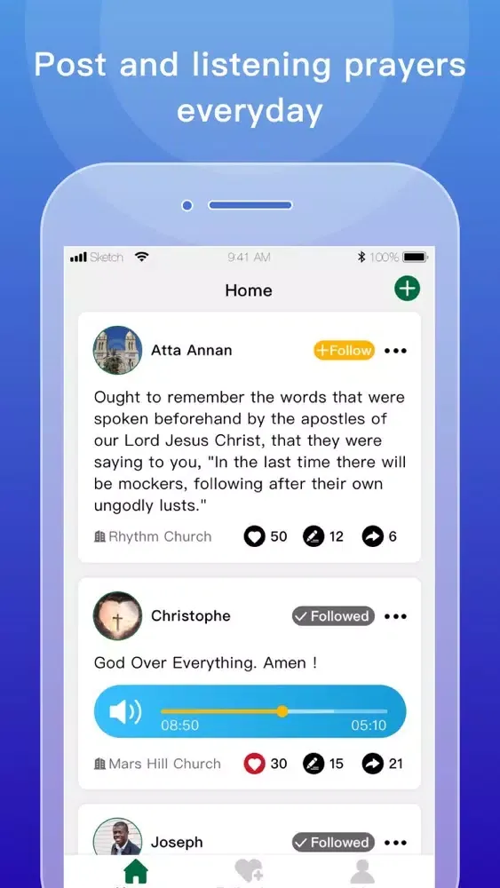 Holy Audio - Sermon, Prayers سکرین شاٹس