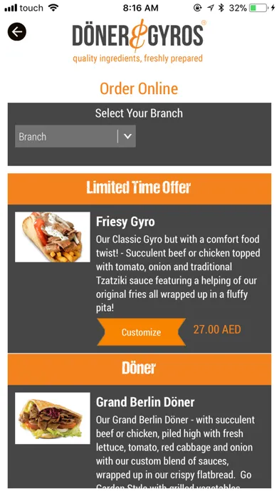 Screenshot di Döner & Gyros