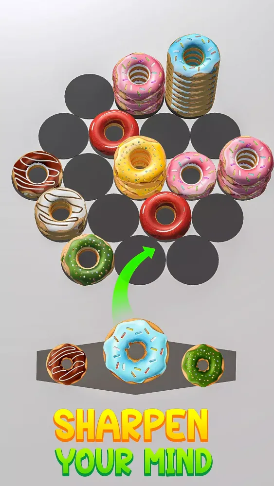 صور Hexa Tile Sort Brain Games