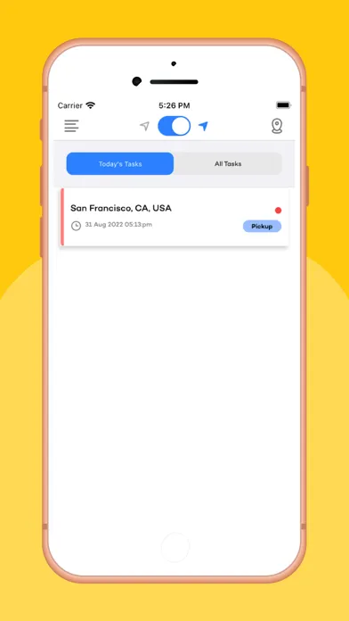 Tangkapan skrin The DON Reservations Driver
