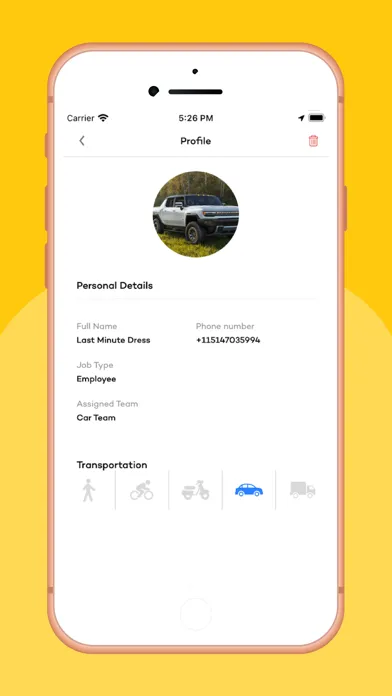 Tangkapan skrin The DON Reservations Driver