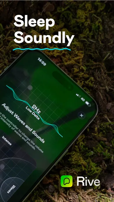 Tangkapan layar Rive:binaural beats brainwaves