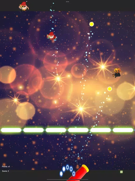 Zrzuty ekranu Space Cannon Holiday Special iPad 