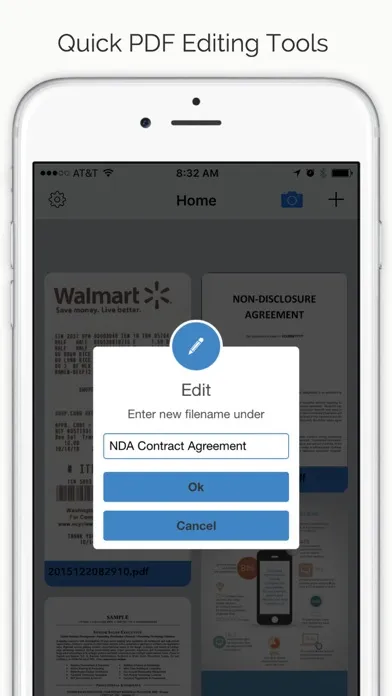 DocuScan - PDF Document Cam Scanner & Scan Converter App Screenshots