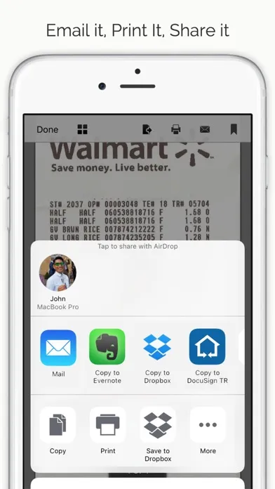 DocuScan - PDF Document Cam Scanner & Scan Converter App Screenshots