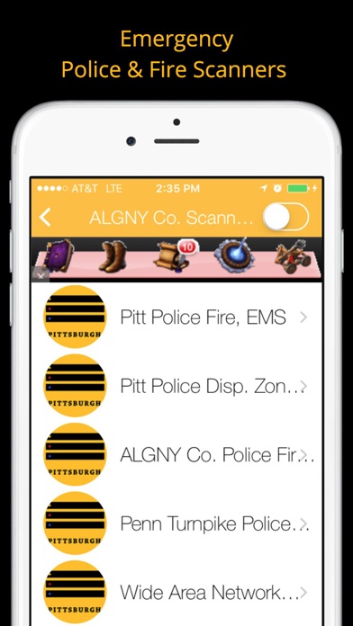 Capturas de pantalla de Pittsburgh GameDay Radio for Steelers Pirates Pens