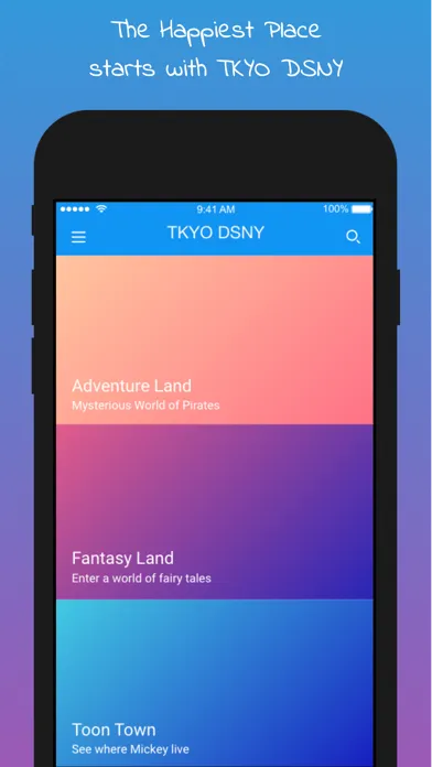 Zrzuty ekranu TKYO DSNY for Tokyo Disneyland