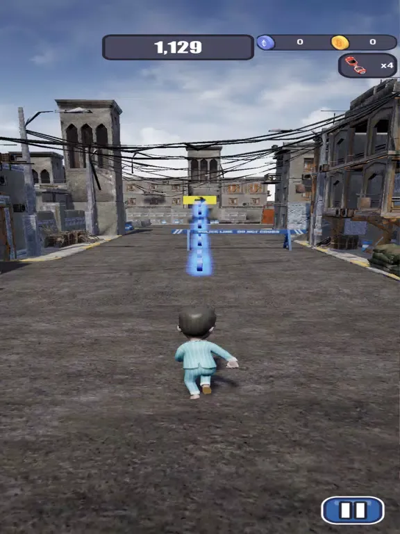 Tangkapan layar Decade Running Game iPad 