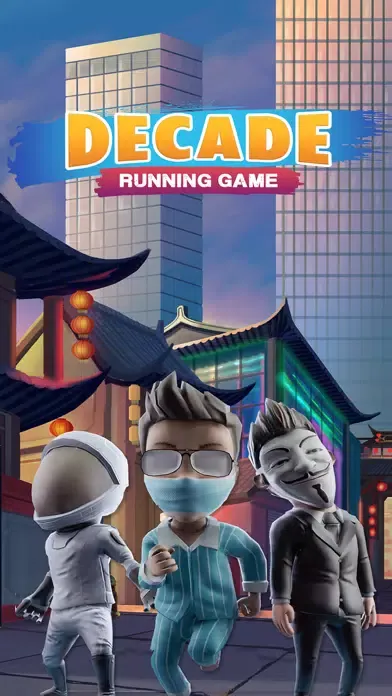 Tangkapan layar Decade Running Game