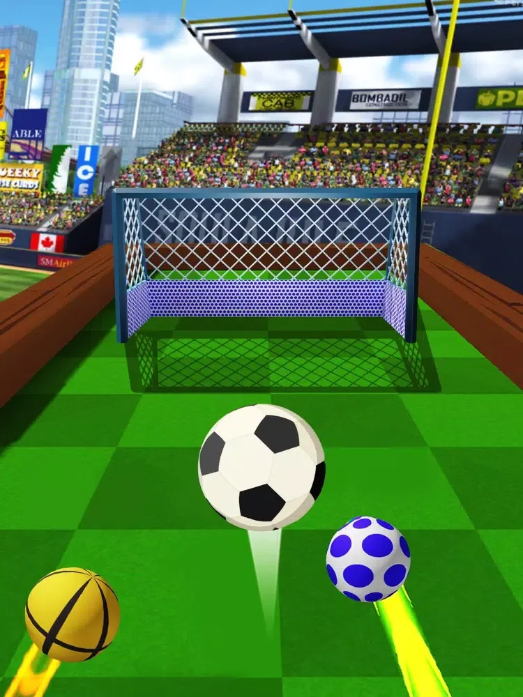 Capturas de tela do Soccer Race 3D: Football Games iPad 