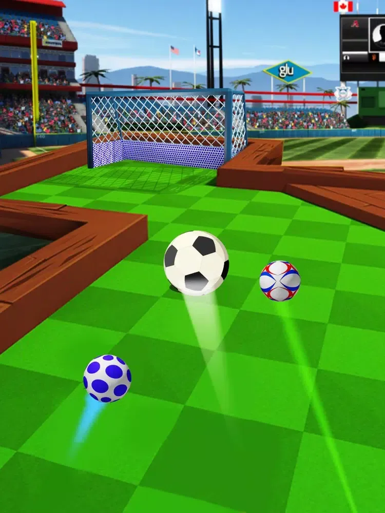 Capturas de tela do Soccer Race 3D: Football Games iPad 