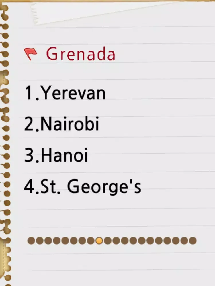 Capturas de tela do Practice GeoQuiz iPad 