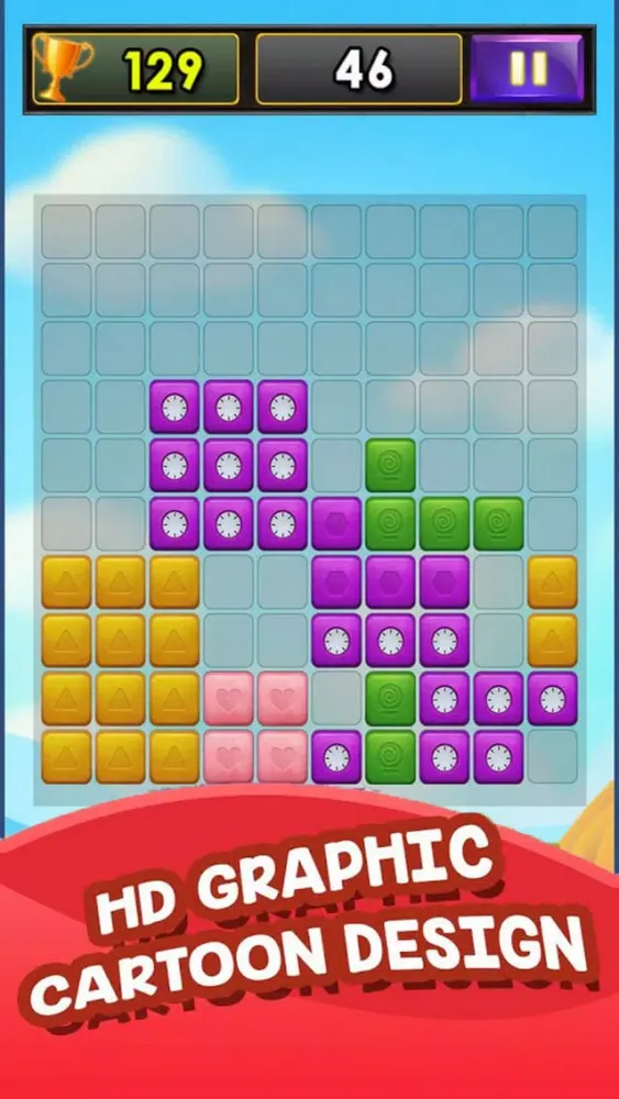Tangkapan skrin Block Cube Fit Logic