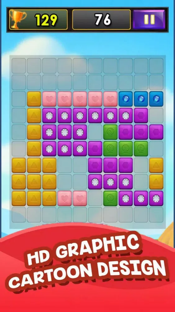 Tangkapan skrin Block Cube Fit Logic