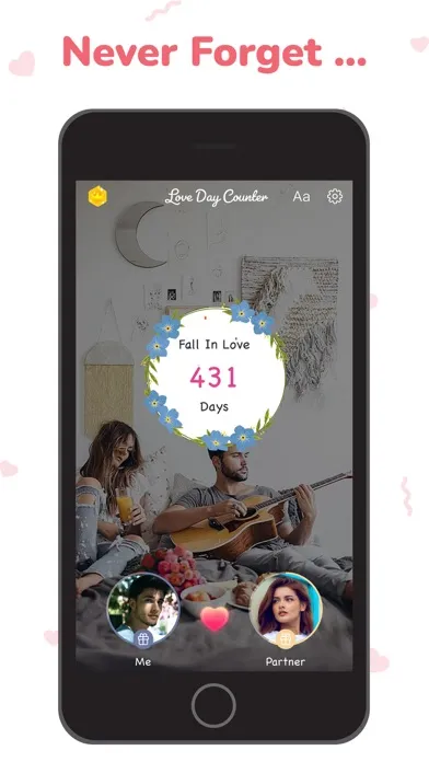 Love Days Counter: Love Quotes スクリーンショット