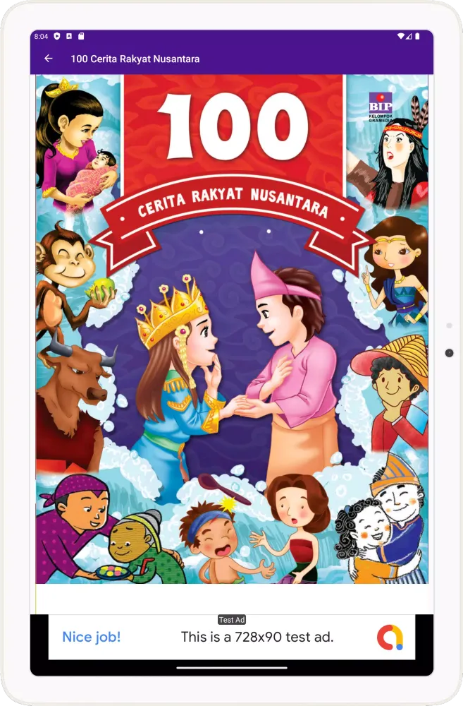 100 Dongeng Bahasa Indonesia Ekran Görüntüleri